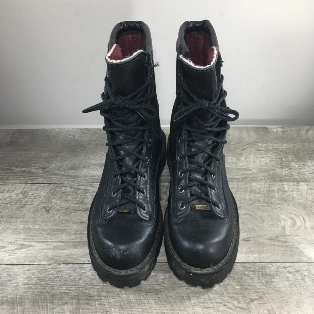 Men's Danner 69210 Acadia Black Soft Toe Hunting Gore-Tex GTX Leather Boots 7.5